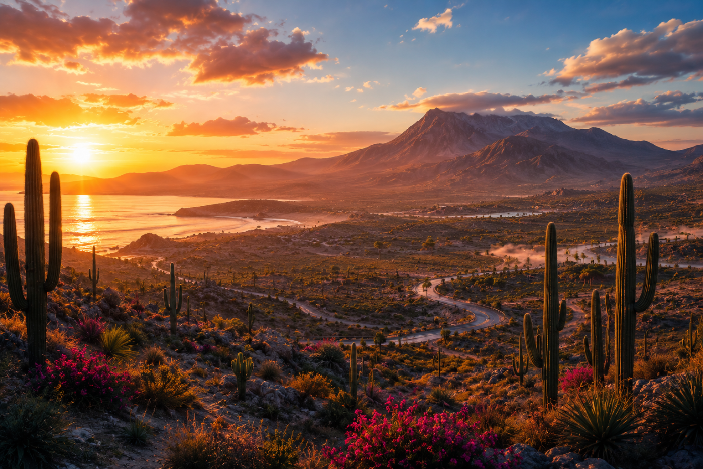 Forza Horizon 5 › Mexico's volcanic horizon beyond cactus-studded desert