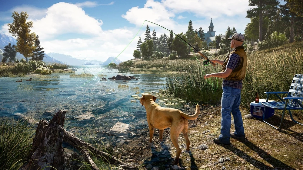 Far Cry 5 › Hope County along Clear Montana River